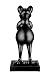 Produktbild Casablanca hochwertige Deko Figur Skulptur Frosch XL - Design Frog metallic schwarz - Moderne Dekoration - Höhe 68 cm