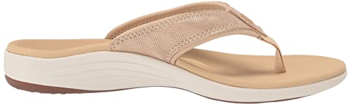 Image of REVITALIGN Women's Yumi Metallic Orthotic Sandal