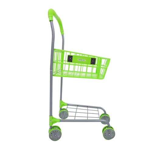 ifundom Carrito De Compras, Carrito De Simulación De Juguete, Carrito De Almacenamiento De Artículos Diversos, Juguete para Juego De Imitación para Niños