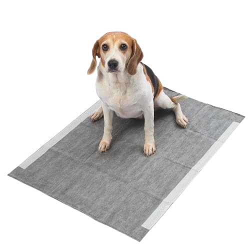 Image of Glad for Pets Extra Large Charcoal Dog Training Pads - Absorbent Disposable Pee Pads for Dogs, Cats & Puppies - Jumbo-Size Potty Pads That Neutralize Urine Instantly - 3 Count Pet Supplies