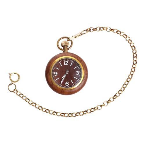Reloj de bolsillo vintage para uso diario y accesorio de moda masculina retro