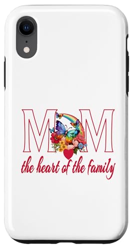 ��̓� Mom The Heart Of The Family ���킢���� �X�}�z�P�[�X iPhone XR �p