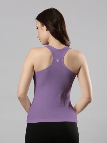 Image of Femmora Body Hugging Waist Length Camisole, Solid, Soft and Comfortable Cotton Fabric with Racer Back, for Women,Pack of 1