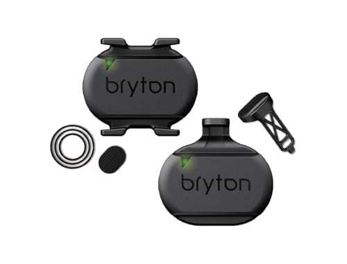 Kit de sensores de cadencia velocidad Bryton Bluetooth ANT+ sin imanes para bici