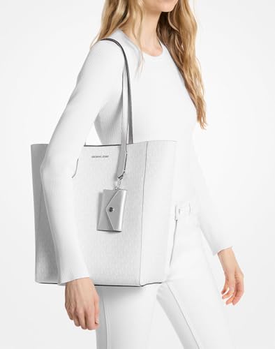 Image of Michael Kors Vincent Large Saffiano Leather Tote Bag with Card Case