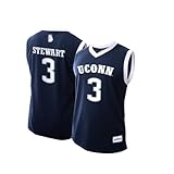 Genuine Collective Jaylin Stewart Connecticut Huskies Basketball Jersey, Navy