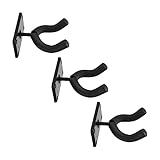 STURDY N STRUCTURE - Notre crochet de guitare présente une structure N avec un Clamp/Holder robuste en forme de U qui maintient en toute sécurité votre instrument en place, offrant une tranquillité d'esprit. Ce design -uty garantit que votre guitare reste ROM Acci Falls ou les mésaventures, ce qui en fait un accessoire entier pour les musiciens qui prennent soin de leurs instruments précieux. Dans sa force et sa stabilité tout en présentant votre guitare ou d'autres instruments à cordes en bonn