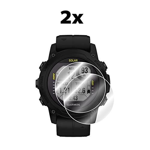 IPG for Garmin Descent G1 Hydrogel Screen Protector (2 Units) Invisible HD Clear Film Anti Scratch Guard-Smooth/Self-Healing/Bubble for G1