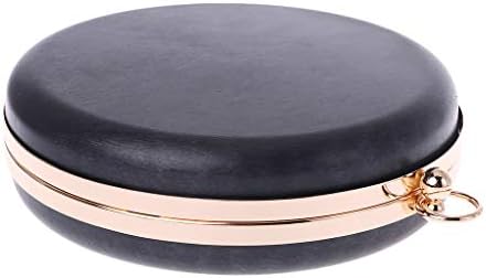 SimpleLif 18cm Metal Clasps Dinner Round Box Purses Frame Handles for DIY Handbags Kiss Twisted Lock Buckle Tone Bag Accessories