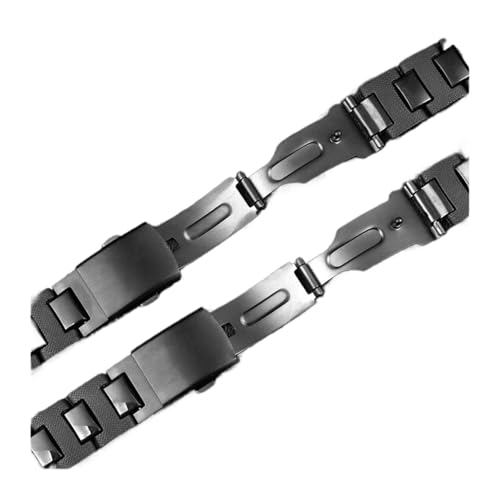 Ceinture de montre compatible Casio DW6900 en plastique composite noir résistant