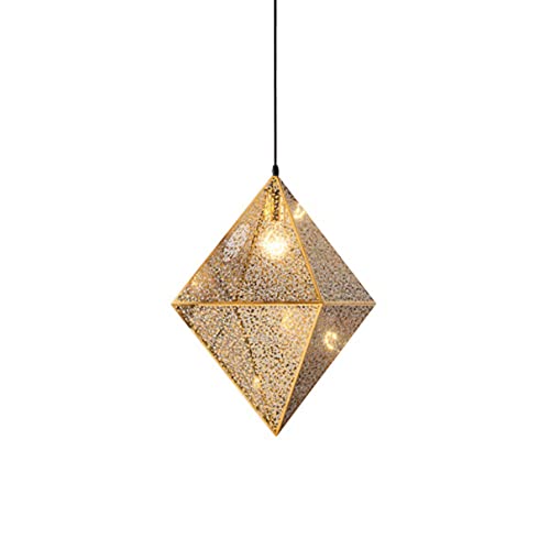 Pendentif plafond géométrique suspension réglable pour éclairage cuisine et salon