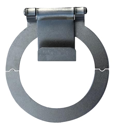 Deadbolt Secure, Prevent Lock Bumping, Prevent Lock Picking for in-Swinging and Out-Swinging Doors, Install in Minutes, no Drilling (Nickel Plated)