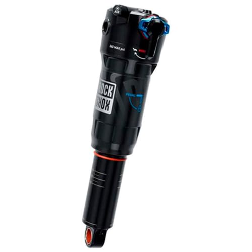 RockShox Deluxe Ultimate RCT Rear Shock, 205x57.5, Shaft Eyelet: Trunnion, Body Eyelet: Standard, Linear, 0 Neg/1 Pos