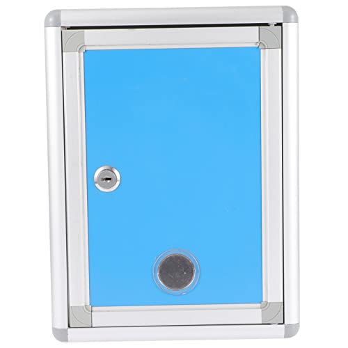 Zerodeko 2Pcs Mailbox Wall-Mounted Suggestion Box Suggestion Box With Lock Wall Mount Mailboxes Wall Mount Mailboxes For Outside Door Mounted Mailbox Wall Mount Lockable Mailbox Letter Case #TOP4