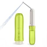 Portable Electric Bidet Sprayer - Handheld Travel Bidet with 2 Pressure Modes - Waterproof Foldable Pocket-Sized & Cordless for Bathroom Ultimate Personal Hygiene Cleaning at Home and Camping - Green