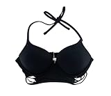 Victoria's Secret Bombshell Add 2 Cup Sizes Bikini Top Black 38D