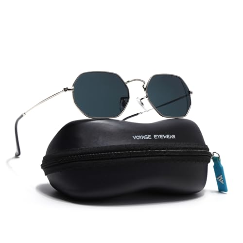 Image of Voyage UV Protection & Gradient Hexagonal Sunglasses for Men & Women