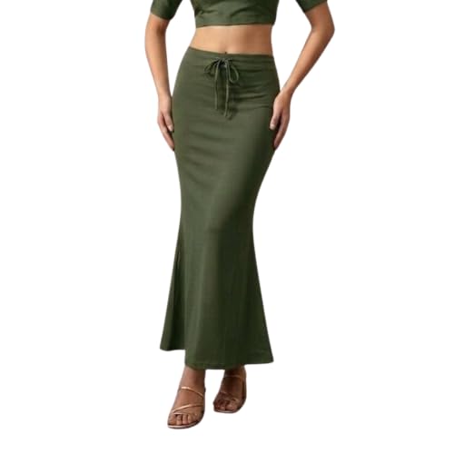 Image of Women's Saree Shapewear - Slim Fit Stretchable Petticoat for Sarees | Comfortable Waistband | Body Shaping Underskirt