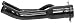 Fuel Tank Filler Neck compatible with Ford Ranger 98-00 Styleside / 118" Wheelbase Steel Black