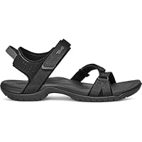 Teva Women's Verra Outdoor Sandal, Black Black, 10 US
