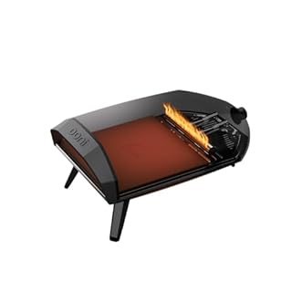 Ooni Koda 12 forno a gas per pizza da esterno – Forno per pizza portatile da 30 mBar – Pizza alla napoletana in soli 60 secondi - (IT|ES|BG|HR|CY|DK||FI|GR|HU|IS|NO|SE- 30 mBar)