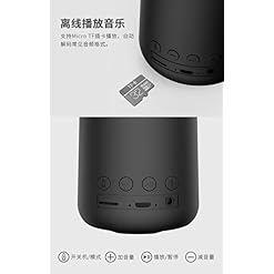 Enceinte Bluetooth portable créative sans fil avec effet sonore 360 °, 18 heures de temps de lecture, microphone de réduction du bruit avec technologie Bluetooth 5.0, haut-parleur de fête - Les Beatles, Paul McCartney, John Lennon, RIngo Starr, George Harrison Enceinte Bluetooth portable créative sans fil avec effet sonore 360 °, 18 heures de temps de lecture, microphone de réduction du bruit avec technologie Bluetooth 5.0, haut-parleur de fête – Image 5