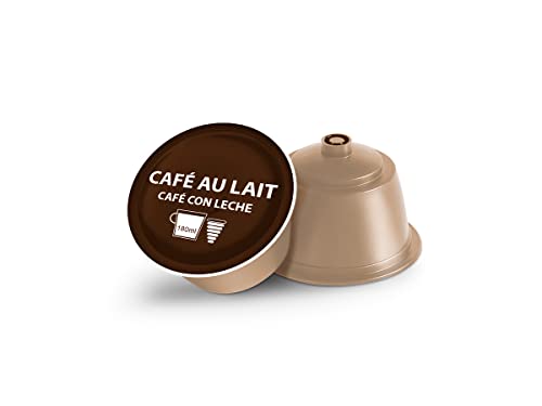 Cápsulas de Café com Leite Equilibrado e Suave Bicafé, Compatível com Dolce Gusto, Contém 16 Cápsula