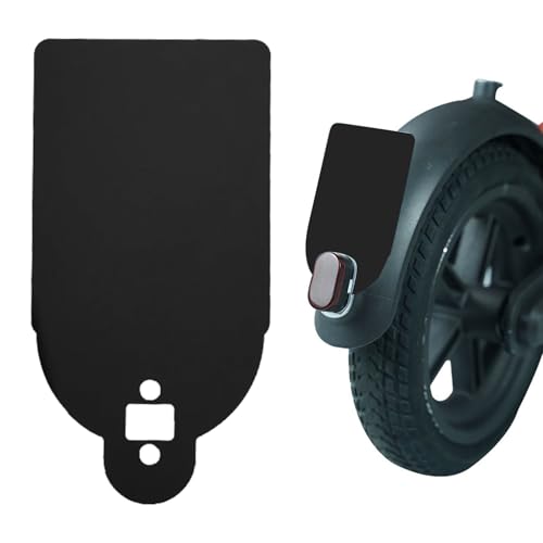Kennzeichenhalter E Scooter Kennzeichenhalter Nummern Schild für M365 & Pro Universal Aus Acrylmate Roller Skateboard ZubehöR Elektro Motorrad Kennzeichenhalter ZubehöR Elektroroller (Schwarz)