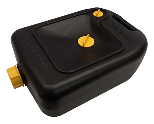 DKN LEISURE 6L Black Oil Drain Container for Cars