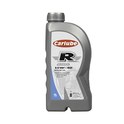 Carlube Triple R 15w40 High Mileage Semi Synthetic Engine Oil 1L