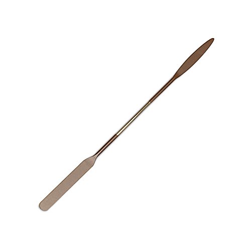 SP Bel-Art Stainless Steel Micro Spatula; Teflon, 0.105 D x 7½ in. L, Tapered to ⅛ in. (Pack of 2) (H36700-0000) Made in USA