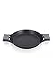 Royalty Line - RL-MP36M – Paellera, patelnia do paelli, powłoka nieprzywierająca, nadaje się do płyt indukcyjnych, czarna, 36 cm