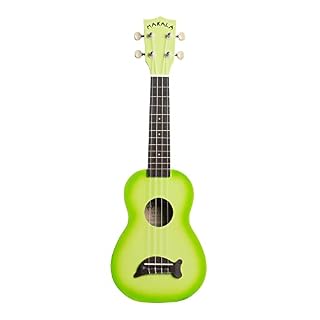 Kala Makala Ukulélé soprano Motif dauphin Vert pomme - Les Beatles, Paul McCartney, John Lennon, RIngo Starr, George Harrison Kala Makala Ukulélé soprano Motif dauphin Vert pomme – Image 2