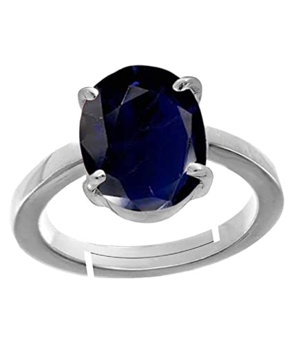 Bague Homme et Femme Blue Sapphire Neelam Idéale pour Vos Soirées Chic