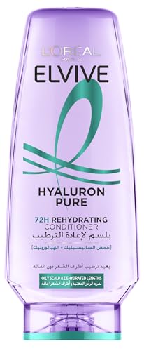 LOréal Paris LOREAL Elvive Hyaluron Pure Conditioner For Oily Scalp & Dehydrated Lengths - 200ml