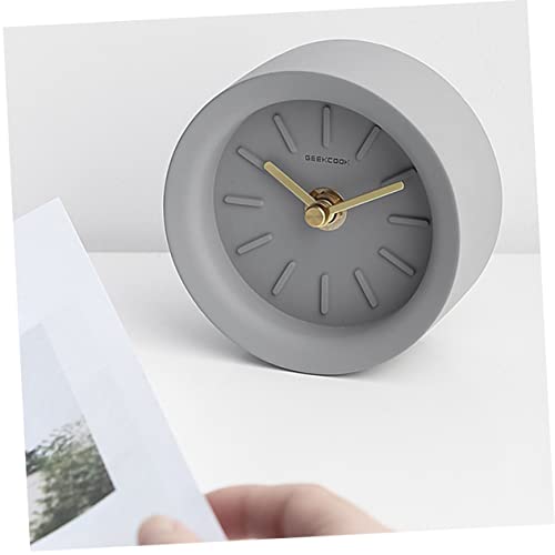 Garneck 1 Peça Relógio De Mesa Para Casa Relógio Mudo Relógio De Mesa Doméstico Relógio De Latão Rel