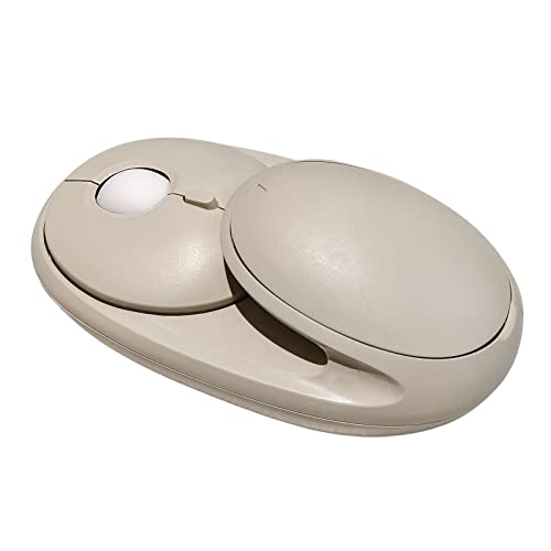 Ratón inalámbrico LAURAG de tres canales Bluetooth y 2.4G para ordenador portátil