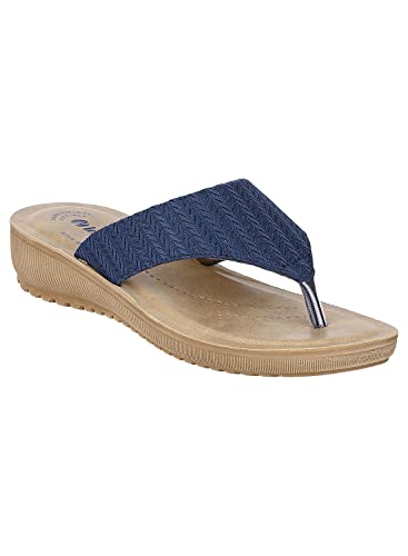 Image of inblu Stylish Fashion Slipper for Women | Comfortable | Lightweight | Anti Skid | Casual Office Footwear (LF01 BRNGMG)