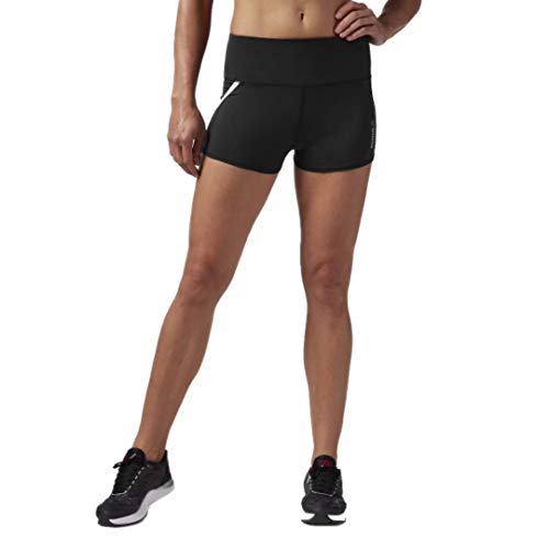 Short Reebok cardio taille haute noir idéal pour vos séances de sport en salle