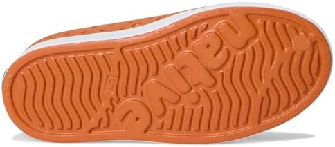 Native Shoes Jefferson Kids Slip-On Sneaker, Mars Orange/Shell White, 12 Little Kid - 2