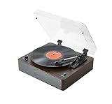 Auspicium Turntables Belt-Drive Record Player with Turntable Built-in Speakers for Vinyl Records,Vintage Record Player Support 33&45 RPM with Advanced Magnetic Cartridge for Christmas or Birthday Gift