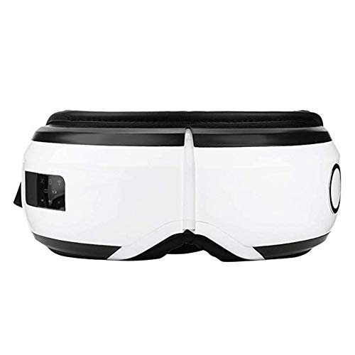 Preisvergleich Produktbild DYWOZDP Bluetooth Schlafaugenmaske, Wiederaufladbare AugeMassager mit Hitze Kompression, Luftdruck, Bluetooth Musik und 4 Arbeitsmodi für Augen Futigue Dry