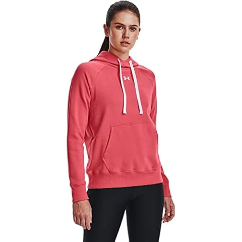Under Armour Damen Rival Fleece-Hoodie zum Überziehen Kapuzen-Sweatshirt Cover
