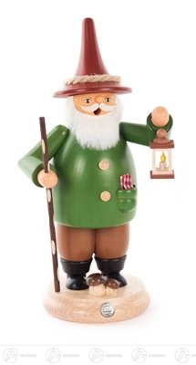 Homme de fumée en bois Elfe idée cadeau originale pour les fêtes