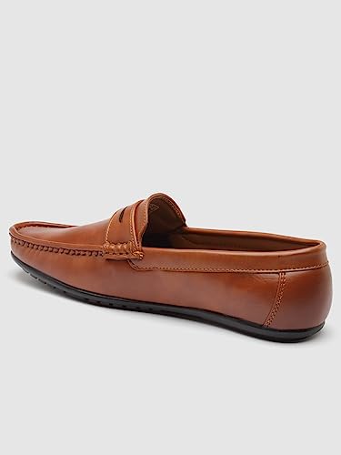 Image of Action-DRIVE-42 Lightweight Comfortable Synthetic Leather Loafers for Men