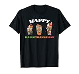Photo Gallery coffee halloween thanksgiving christmas happy hallothanksmas maglietta Photo Gallery coffee halloween thanksgiving christmas happy hallothanksmas maglietta