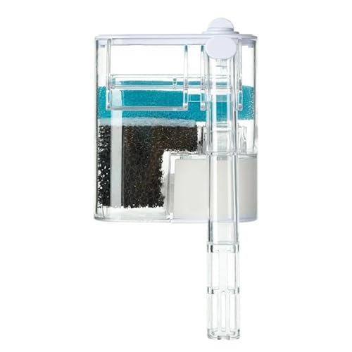 Aquariumfilter (66 GPH 2,5 W) Tankfilter für 2 8 Gallonen Fischtanks Hundezubehör Auf Rechnung Als Neukunde (White, One Size)