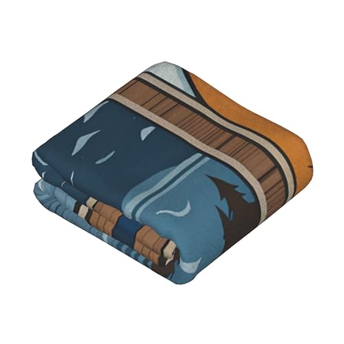 Couverture douce de cerf Lodge Bear enveloppante chaude pour canapé - 3