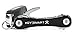 KeySmart Rugged - portachiavi multifunzione con apribottiglie e clip da tasca per le tasche (max. 14 chiavi, nero)