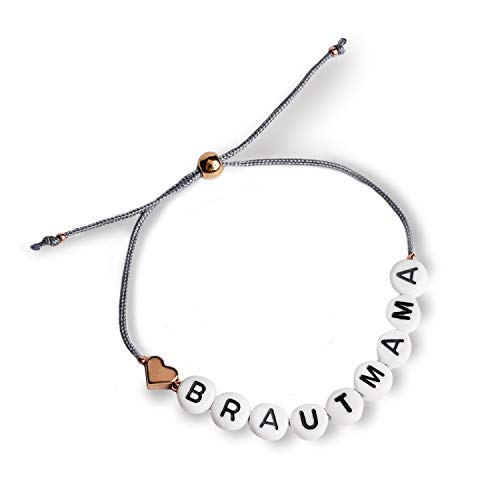 Armband Brautmama Makramée ...